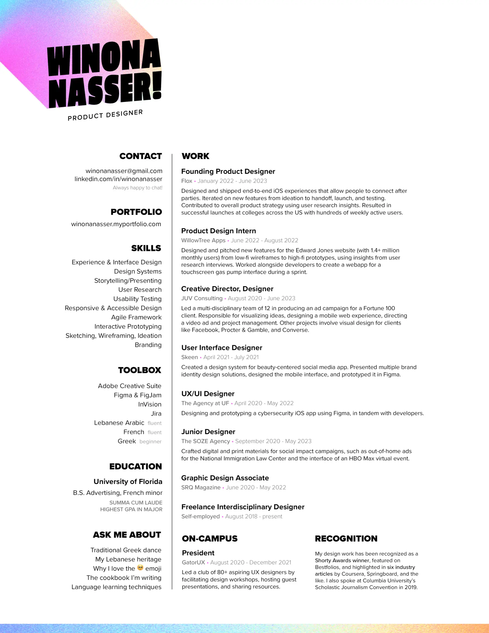 UIUX Designer Resume Crafting a Winning Profile